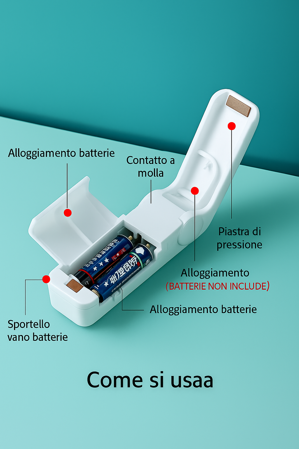 Sigillatore Portatile – Mantieni i tuoi cibi freschi in pochi secondi