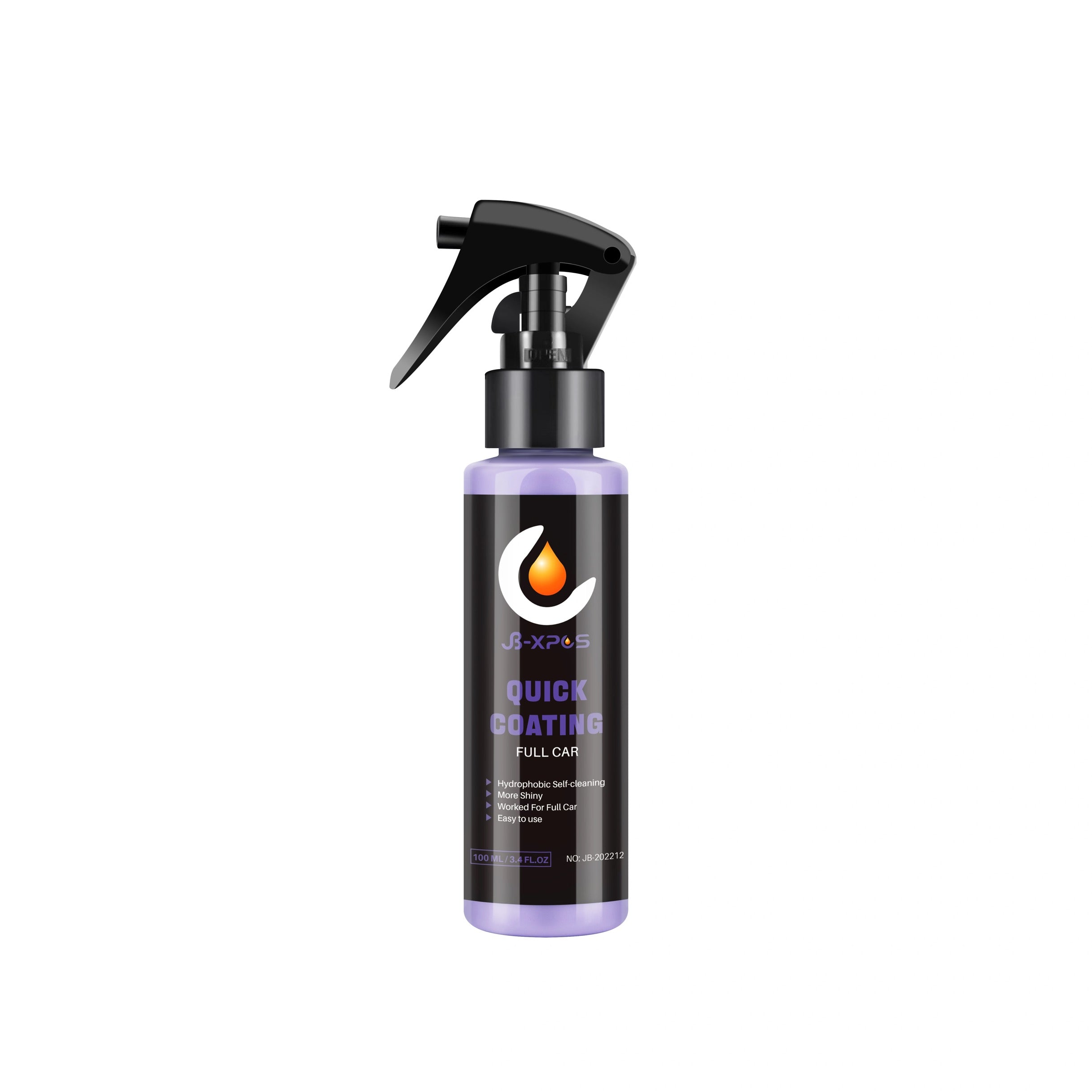 Spray Idrofobico a Lunga Durata – Rivestimento Ceramico Rapido, Cera Lucidante Liquida per Carrozzeria Auto con Effetto Brillantezza Istantanea